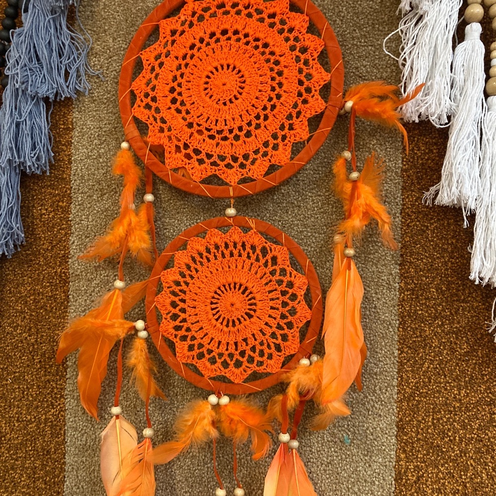 Double Ring Dream Catcher